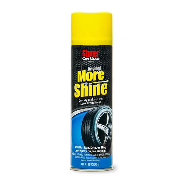 stoner-car-care-original-more-shine-best-selling-spray-tire-dressing-for-deep-da image 1