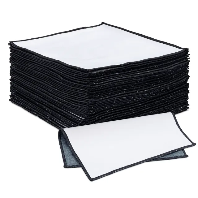microfiber-wholesale-8x8-mw-quick-cloth-with-black-border-50-pack image 1