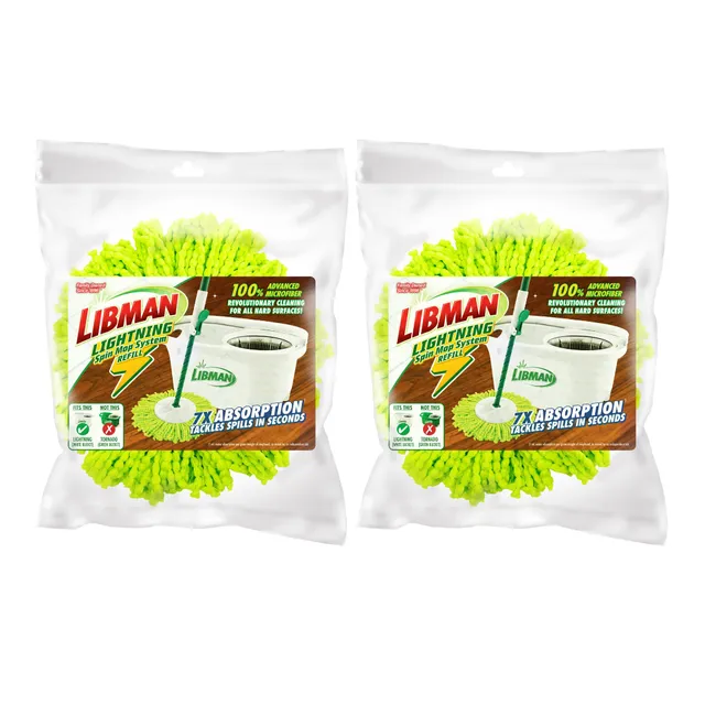 libman-lightning-spin-mop-refills-case-of-2-microfiber-heads image 1