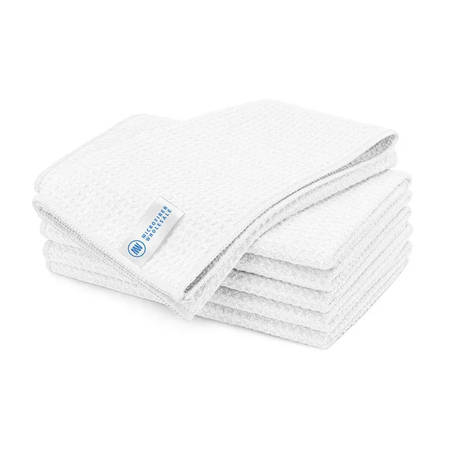 microfiber-wholesale-16x16-waffle-weave-microfiber-towels-6-pack image 1