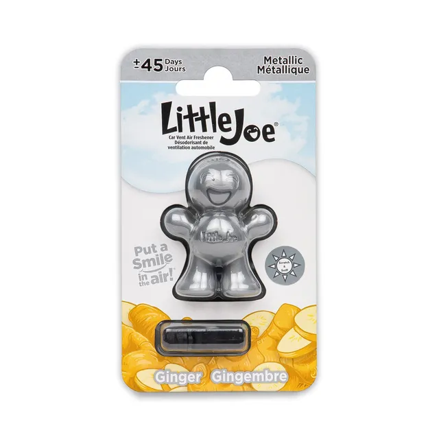 stoner-little-joe-air-freshener-ginger-scent-compact-clip-on-made-in-italy image 1