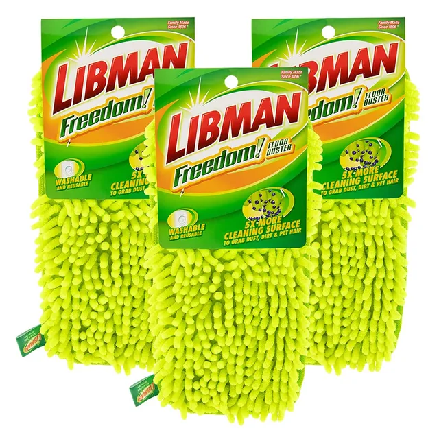 libman-freedom-floor-duster-refill-dry-dust-mop-replacement-heads-3-pack image 1