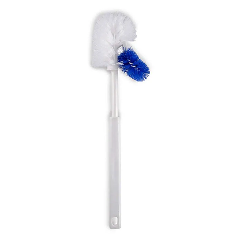 ettore-toilet-bowl-cleaning-brush-with-rim-brush-and-scraper-edge image 1