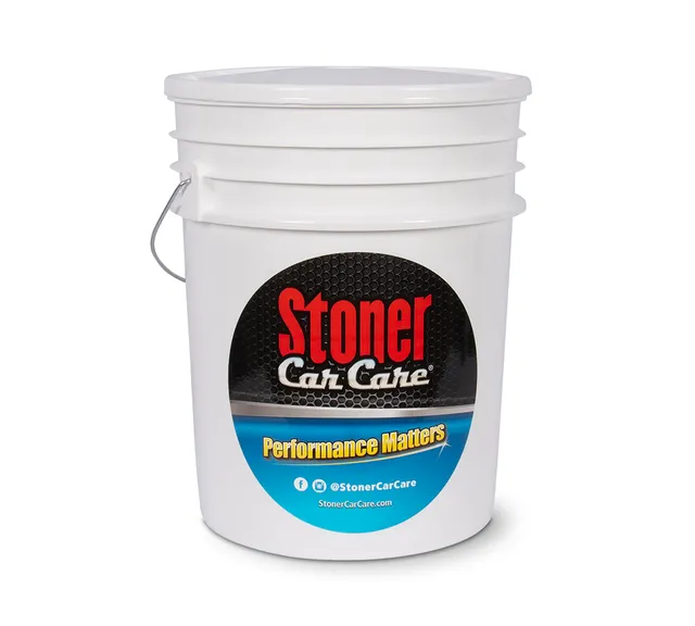 stoner-car-care-five-gallon-bucket-heavy-duty-plastic-tight-sealing-lid-5-gallon image 1