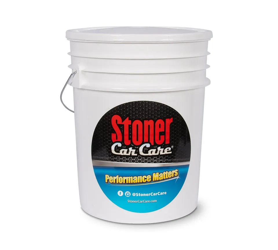 stoner-car-care-five-gallon-bucket-heavy-duty-plastic-tight-sealing-lid-5-gallon image 1