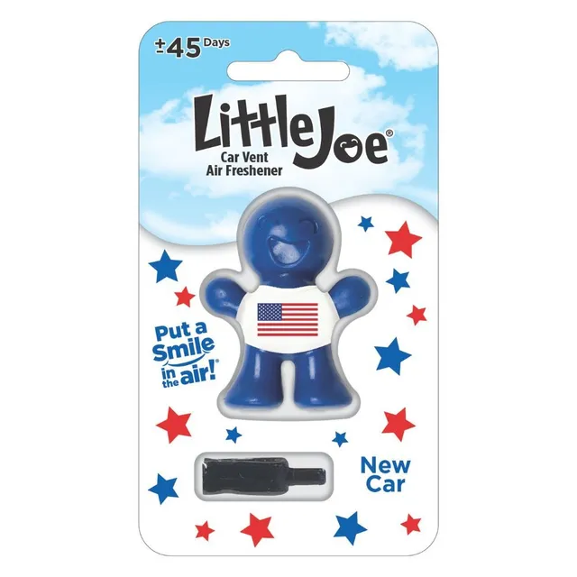 little-joe-air-freshener-usa-new-car-scent-compact-vent-clip-with-patriotic-desi image 1