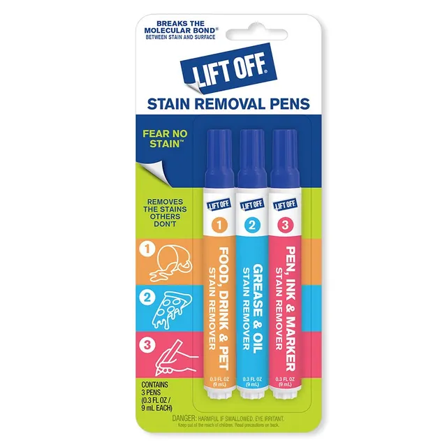 stoner-lift-off-stain-removal-pens-trio-of-portable-spot-removers-for-grease-ink image 1