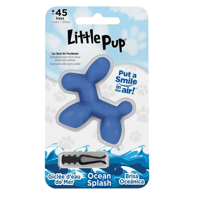 stoner-little-pup-air-freshener-ocean-splash-premium-car-scent-made-in-italy image 1