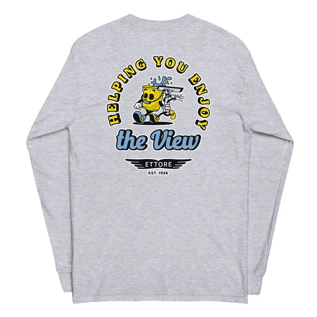 ettore-buck-n-squeeg-enjoy-the-view-long-sleeve-shirt image 1