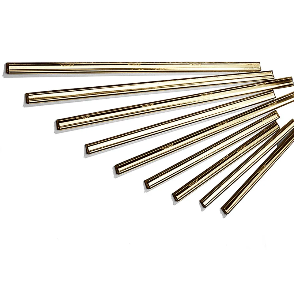 ettore-master-brass-clipped-channel-with-rubber-professional-window-squeegee-cha image 1
