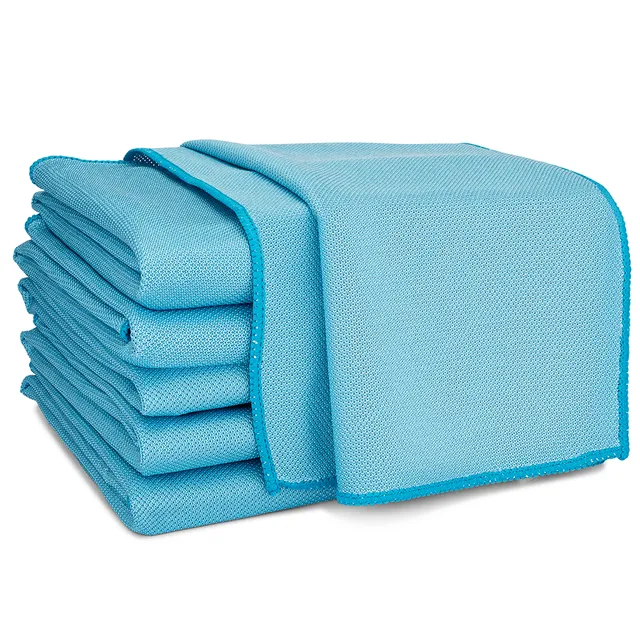 microfiber-wholesale-16-x-16-microfiber-glass-cleaning-cloth-6-pack image 1