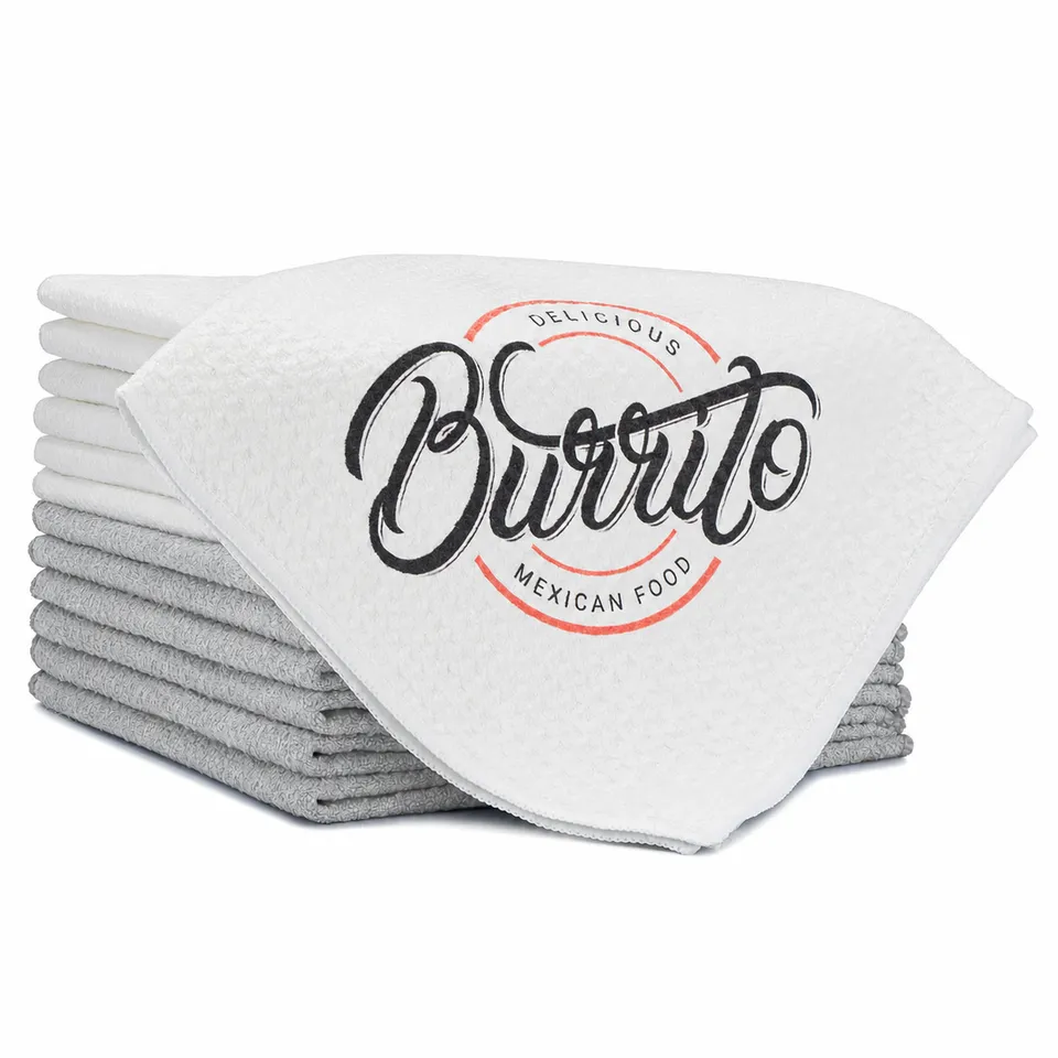 microfiber-wholesale-custom-printed-16-x16-microfiber-waffle-towel image 1