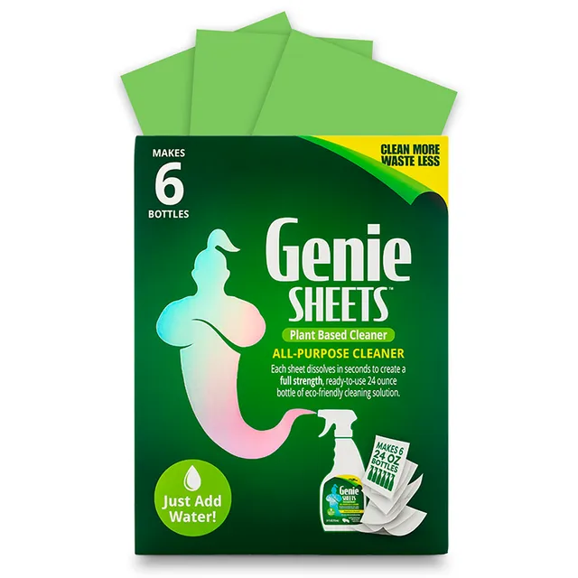 microfiber-wholesale-genie-sheets-all-purpose-cleaning-sheets-6-per-pack image 1