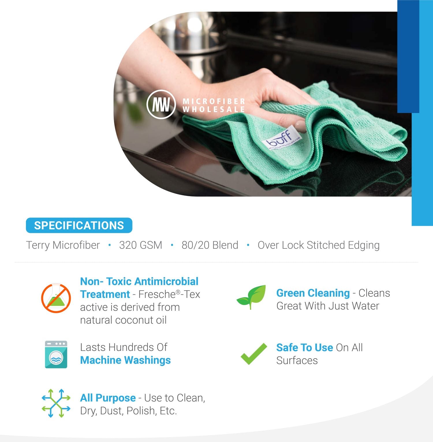 microfiber-wholesale-16-x16-buff-fresche-antimicrobial-microfiber-towel image 4