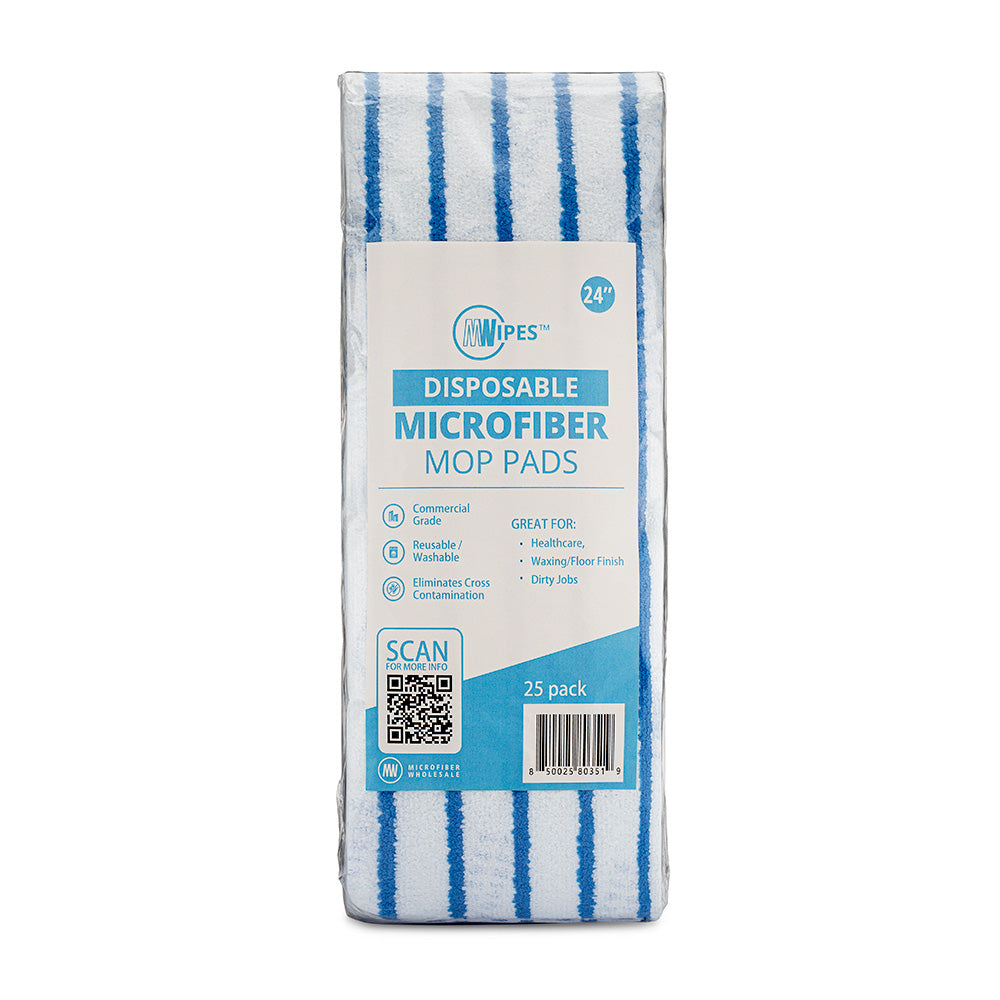 microfiber-wholesale-24-mwipes-disposable-mop-pad-blue-stripe-25-pack image 1