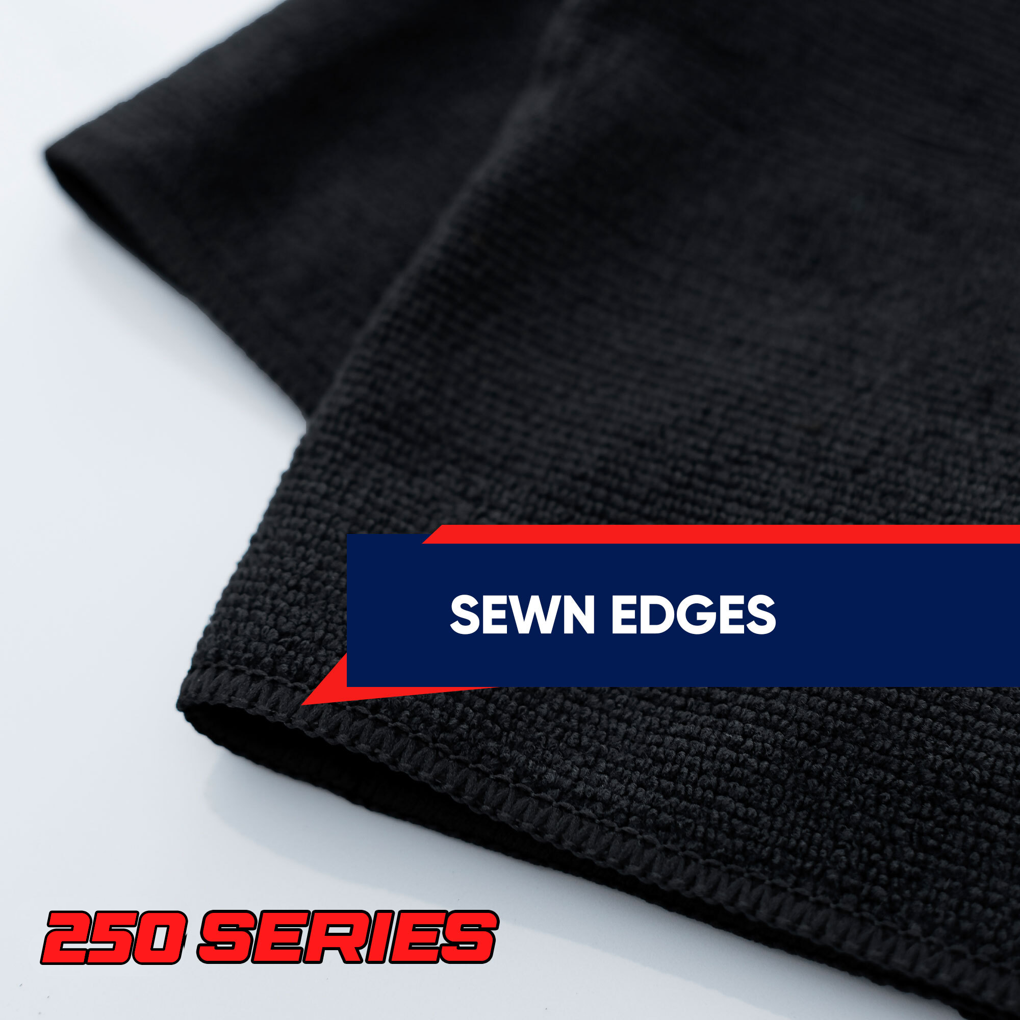 microfiber-wholesale-14x14-250-gsm-microfiber-car-wash-towel-black-600-bale image 2