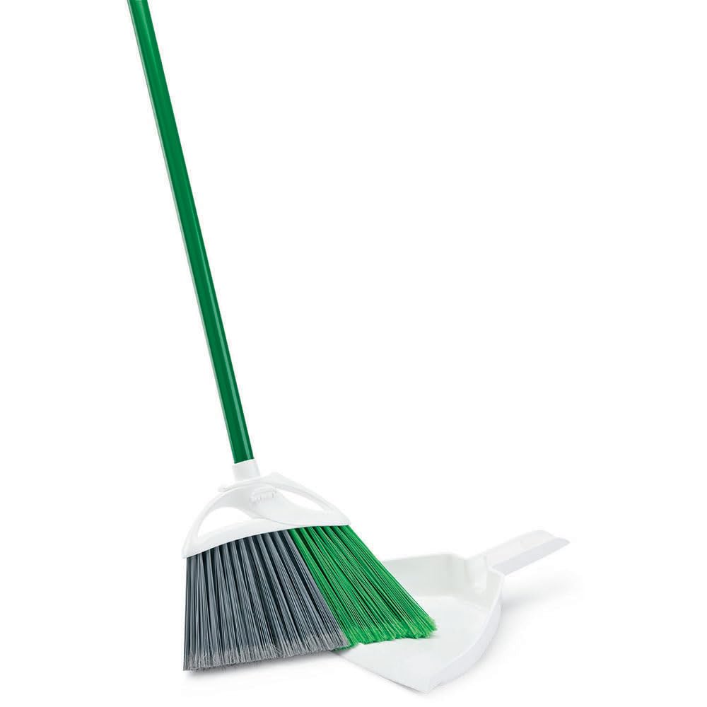 libman-commercial-206-precision-angle-broom-with-dust-pan-steel-handle-11-wide-g image 2