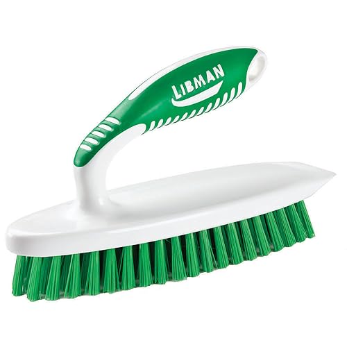 libman-easy-grip-scrub-brush-case-of-6-pointed-head-with-scraper-ergonomic-grip image 6