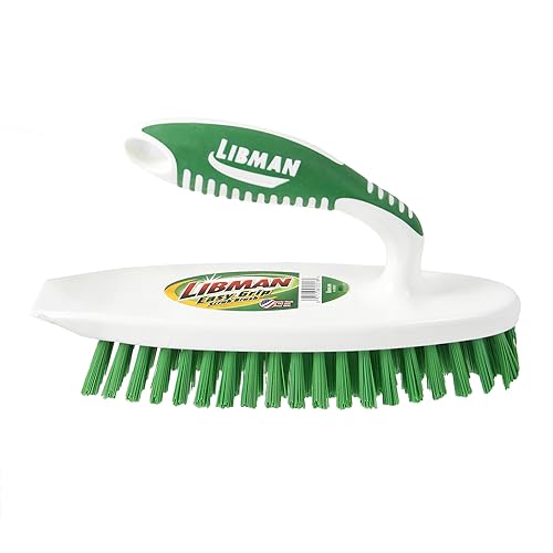 libman-easy-grip-scrub-brush-case-of-6-pointed-head-with-scraper-ergonomic-grip image 7