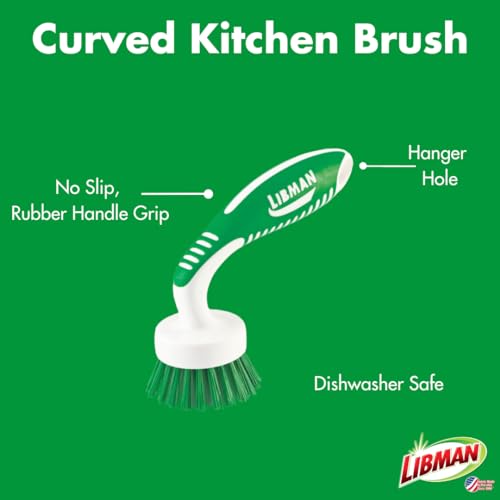 libman-curved-kitchen-brush-ergonomic-grip-dishwasher-safe-6-pack image 8