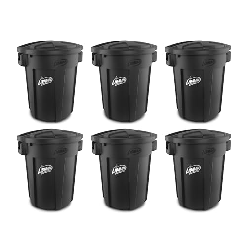 libman-commercial-32-gallon-black-trash-bin-with-lids-6-pack-with-locking-lids-i image 8