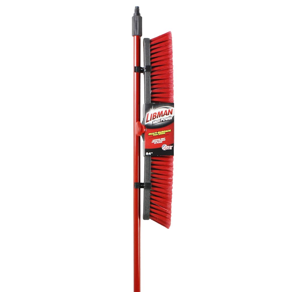 libman-commercial-805-multi-surface-push-broom-24-width-64-length-black-red-4-pa image 2