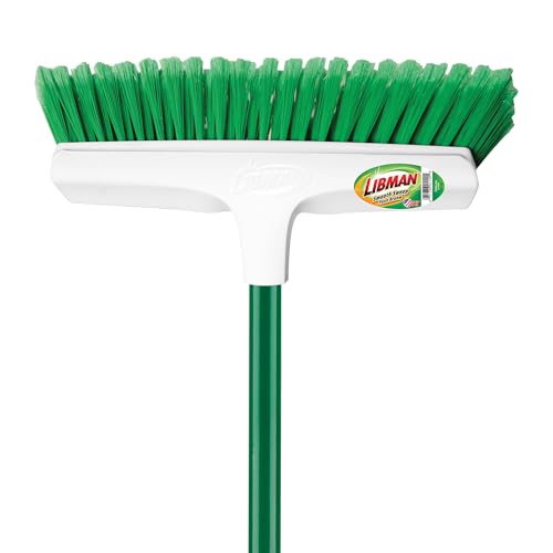libman-commercial-1140-housekeeper-smooth-sweep-push-broom-steel-handle-13-wide- image 7