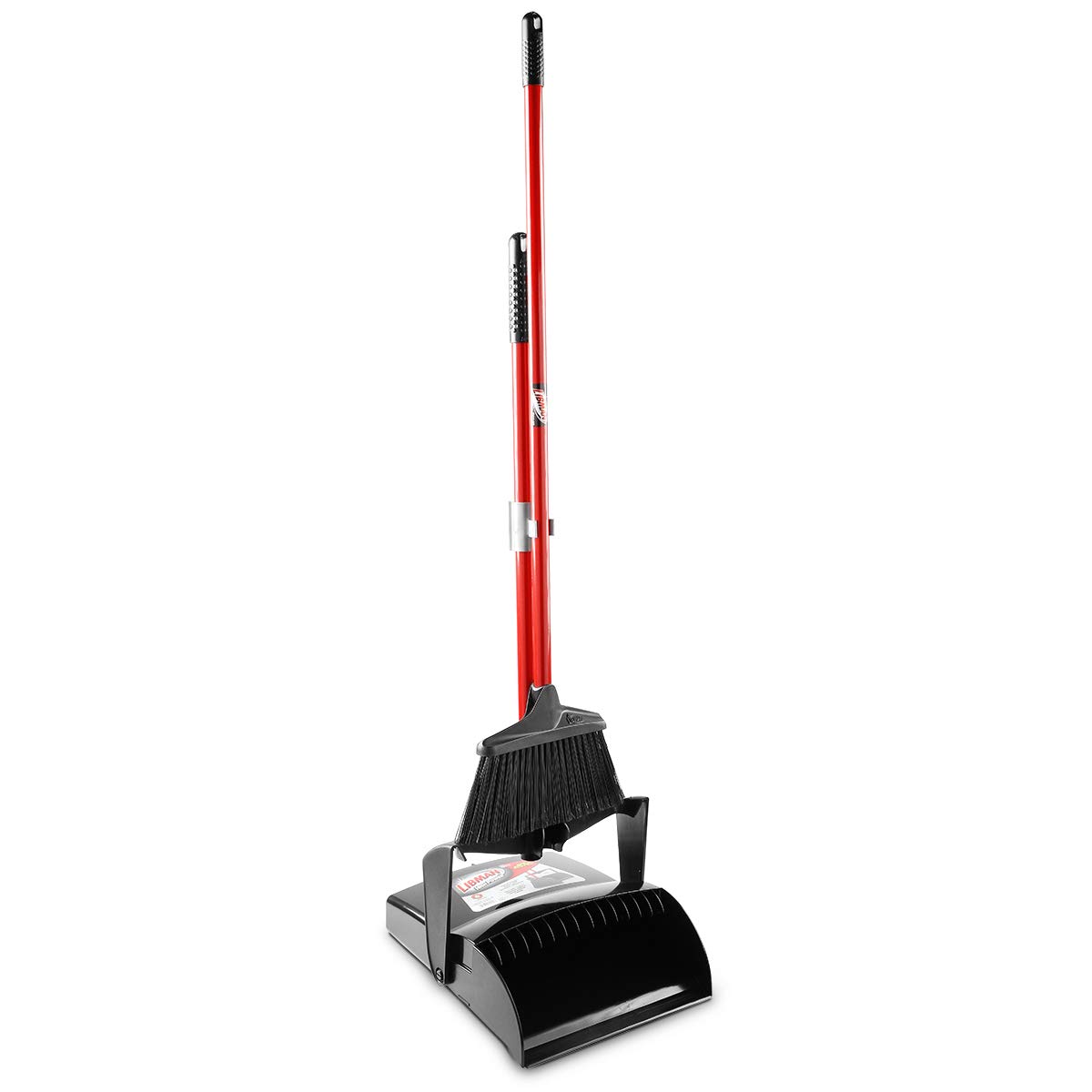 libman-commercial-919-lobby-dust-pan-and-broom-set-open-lid-41-length-12-width-b image 6