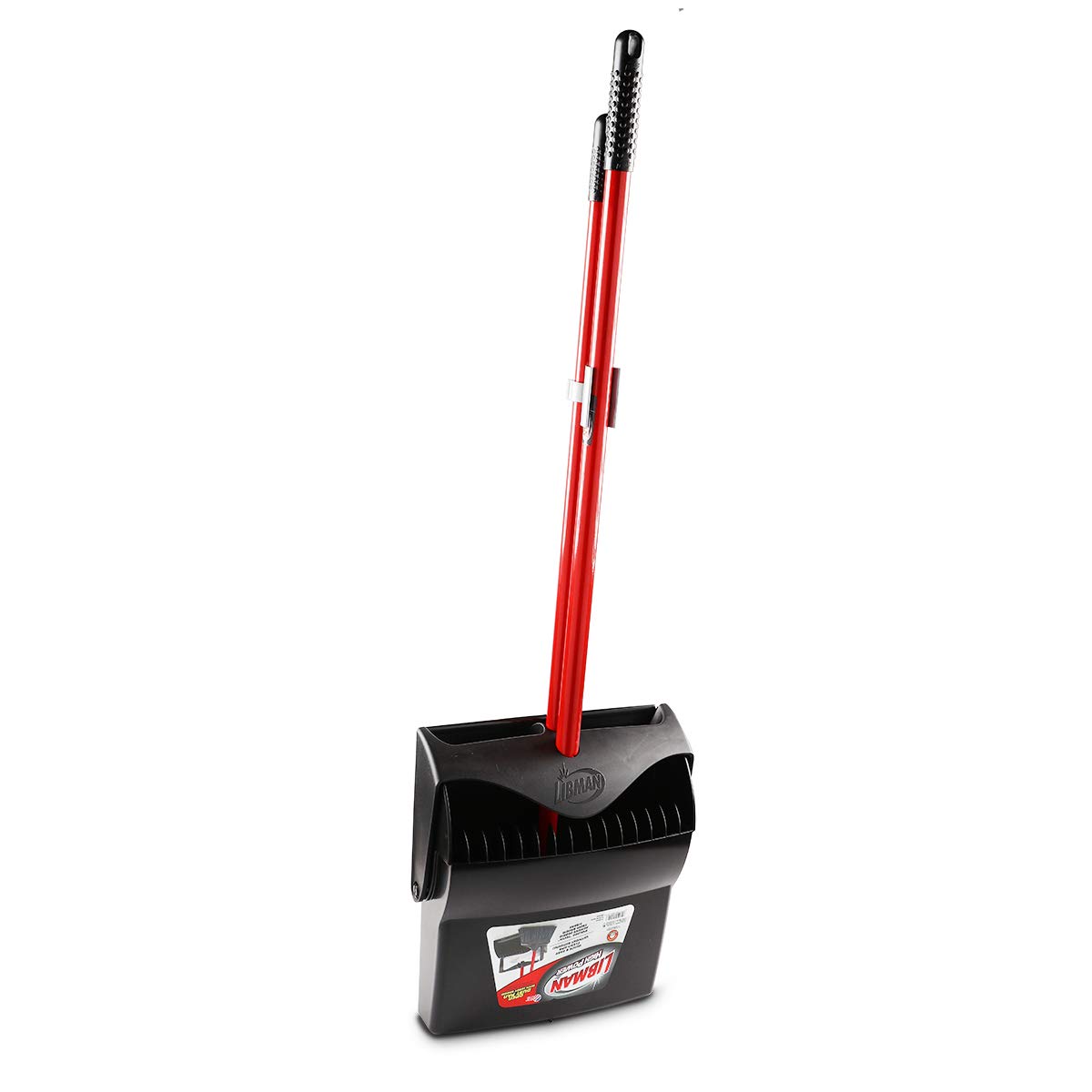 libman-commercial-919-lobby-dust-pan-and-broom-set-open-lid-41-length-12-width-b image 5