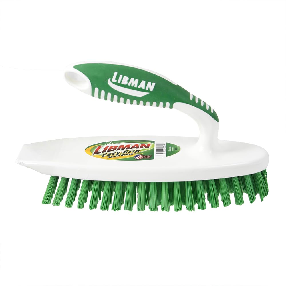 libman-easy-grip-scrub-brush-case-of-6-pointed-head-with-scraper-ergonomic-grip image 3