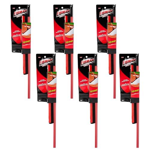 libman-commercial-191-flex-blade-floor-squeegee-with-steel-handle-18-wide-pack-o image 5