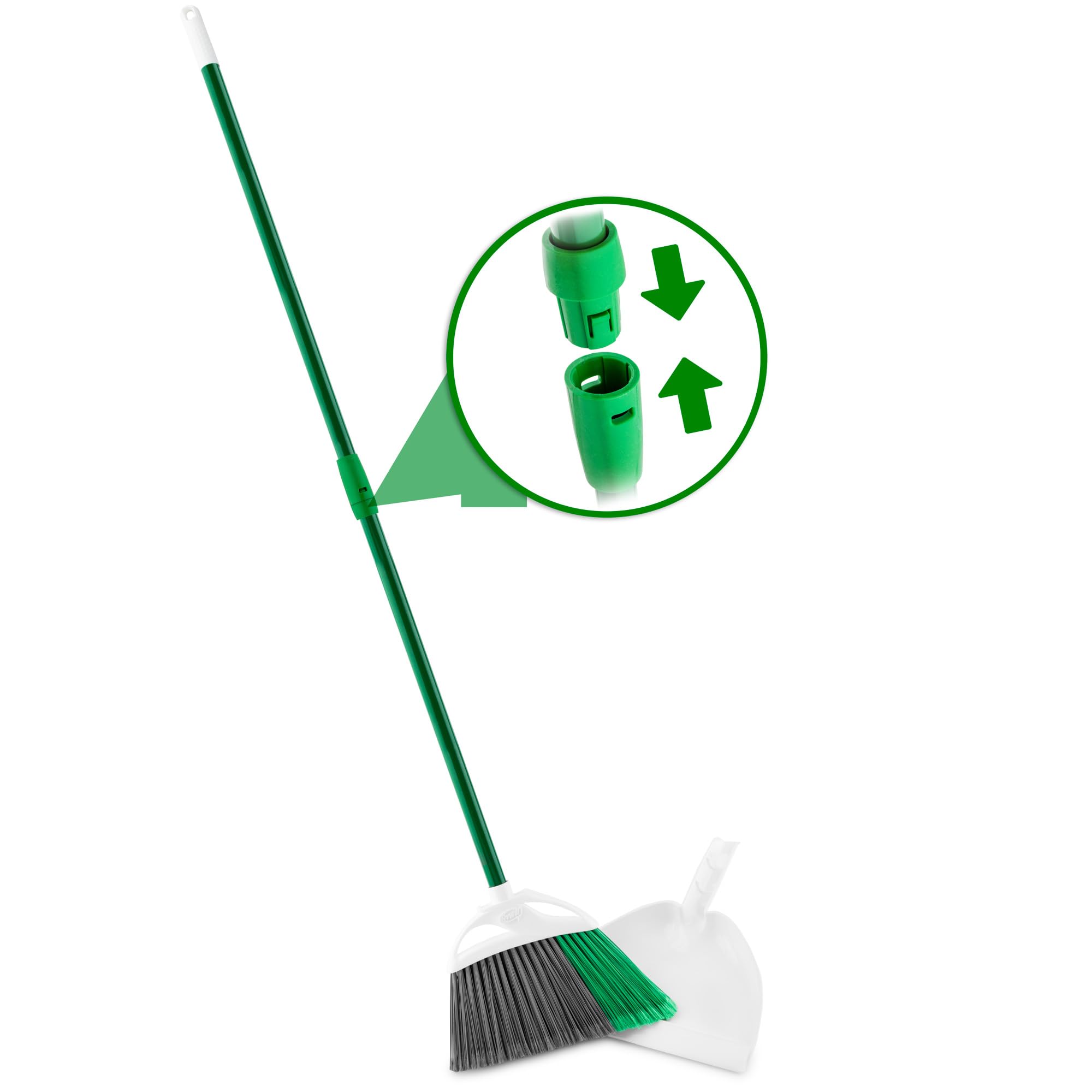 libman-flextech-broom-with-dustpan-55-precision-angle-11-wide-anti-static-pet-ha image 3