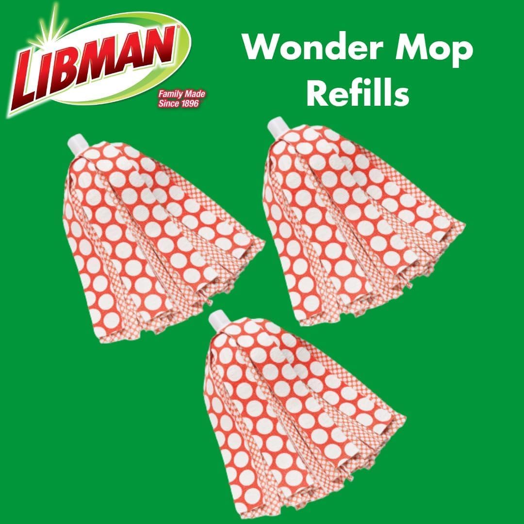libman-wonder-mop-replacement-head-3-pack-microfiber-refills-self-wringing-machi image 5