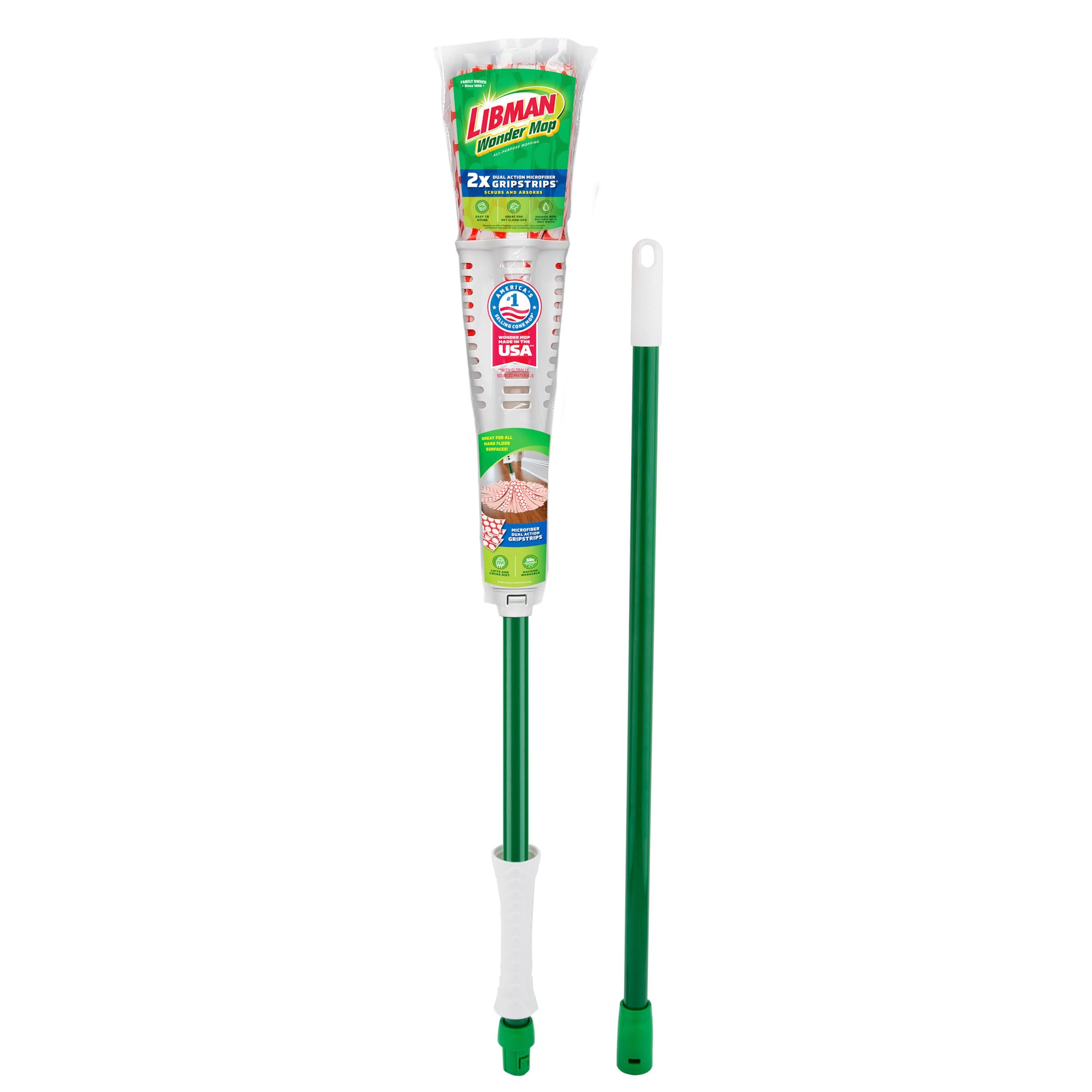 libman-wonder-mop-self-wringing-microfiber-mop-for-hardwood-laminate-tile-with-m image 1