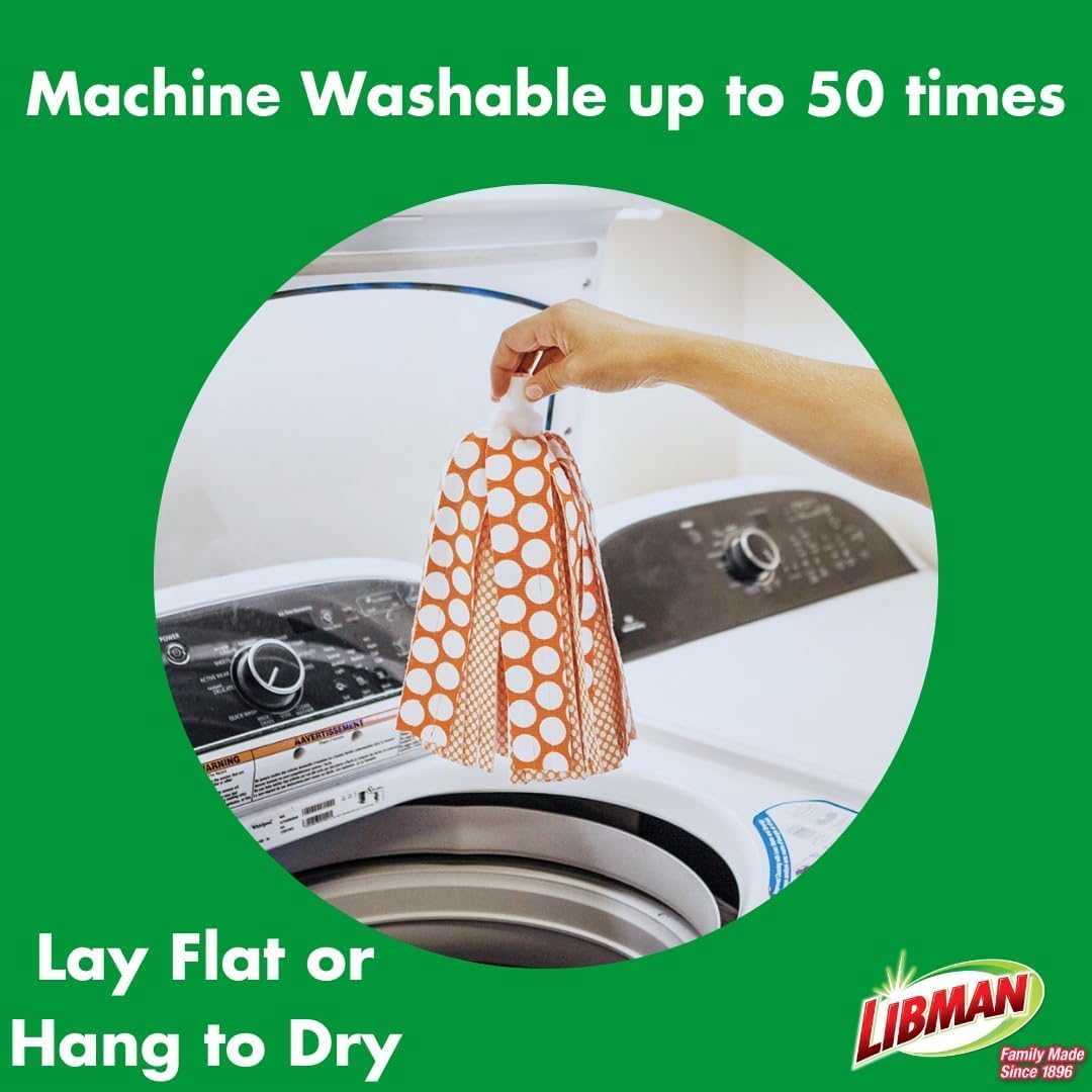 libman-wonder-mop-replacement-head-3-pack-microfiber-refills-self-wringing-machi image 2