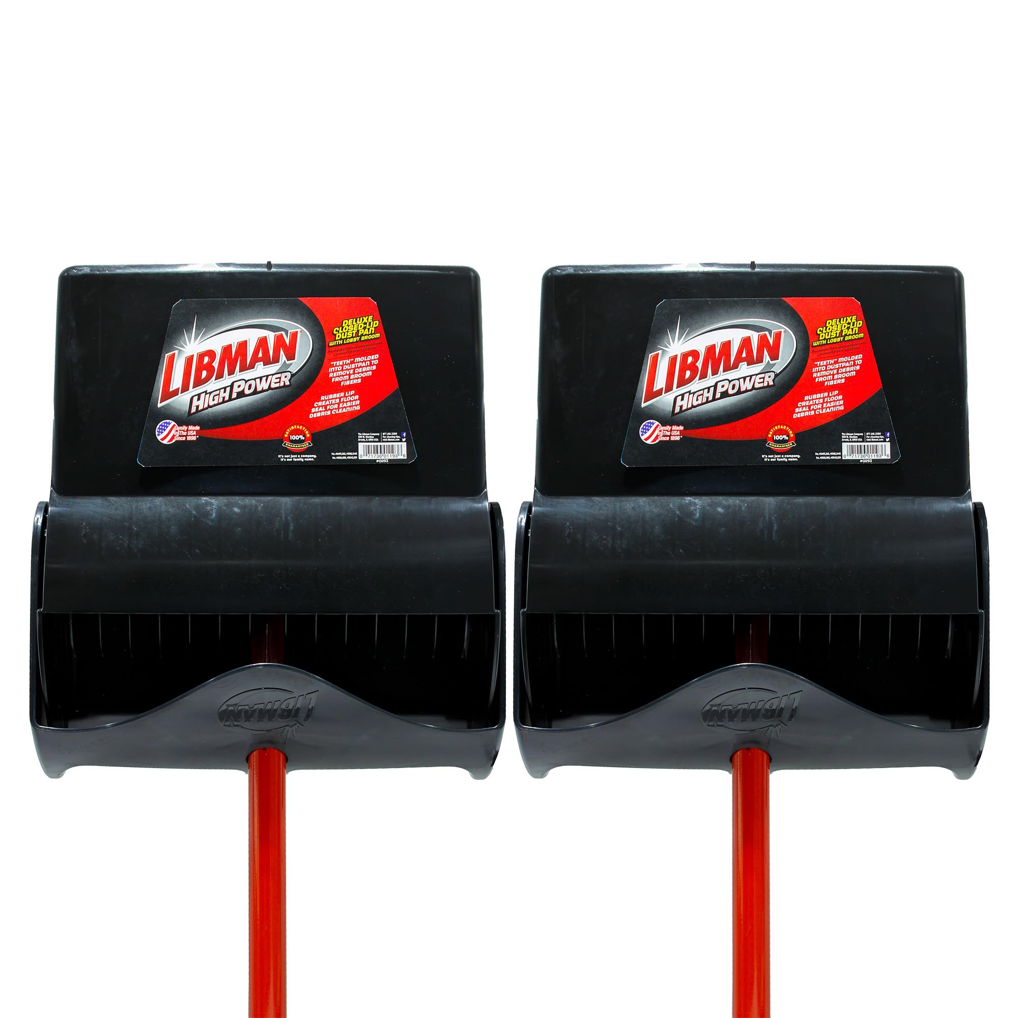 libman-commercial-deluxe-lobby-broom-dust-pan-open-lid-case-of-2 image 1