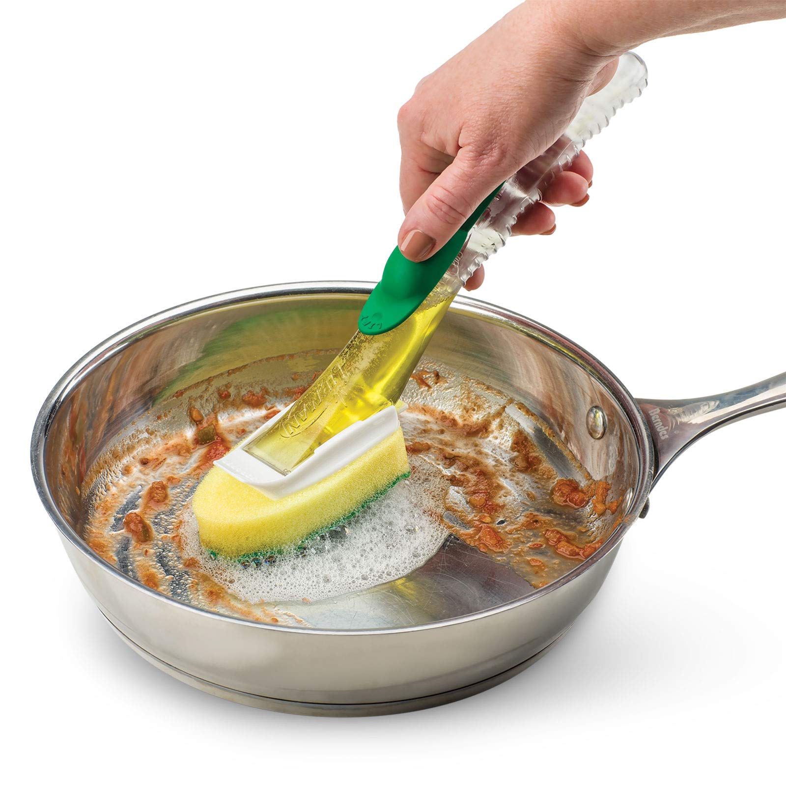 libman-all-purpose-scrubbing-dish-wand-with-4-multi-purpose-sponge-head-refills image 3