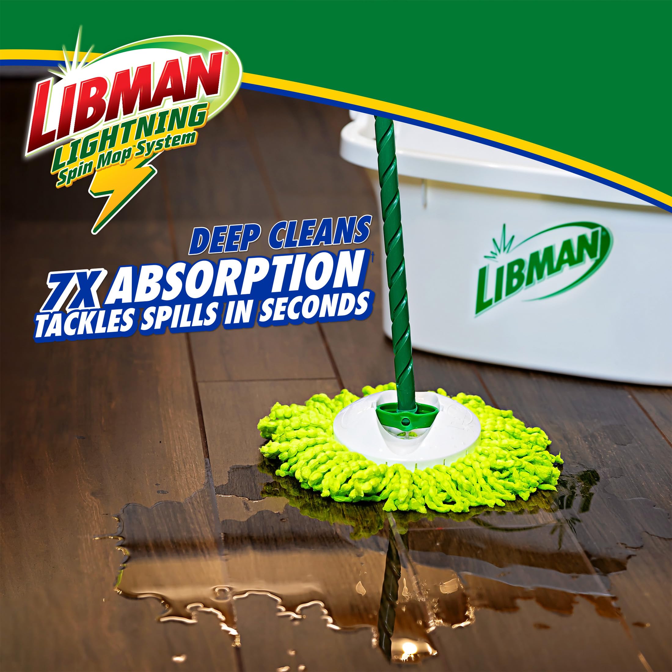 libman-lightning-spin-mop-system-with-bucket-and-wringer image 2