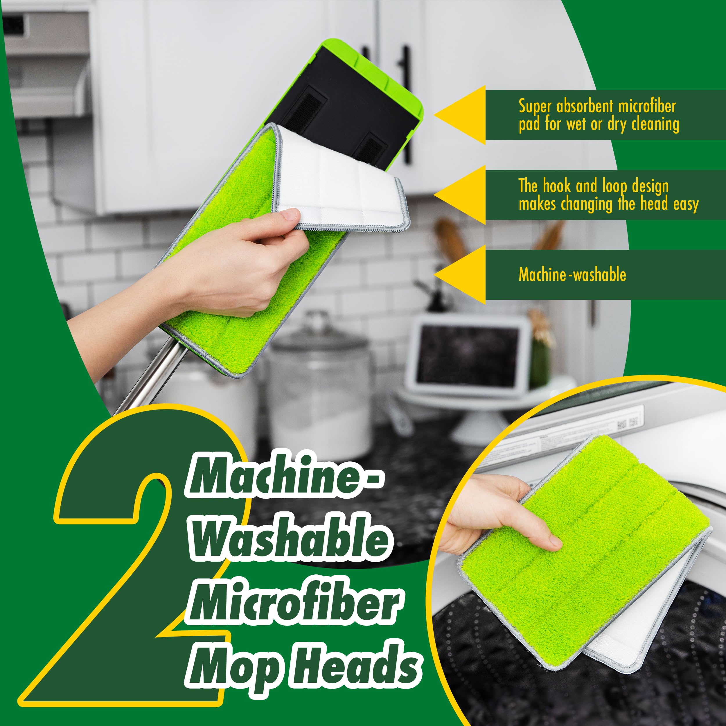 libman-rinse-n-wring-mop-and-bucket-system-microfiber-flat-mop-dual-chamber-buck image 3
