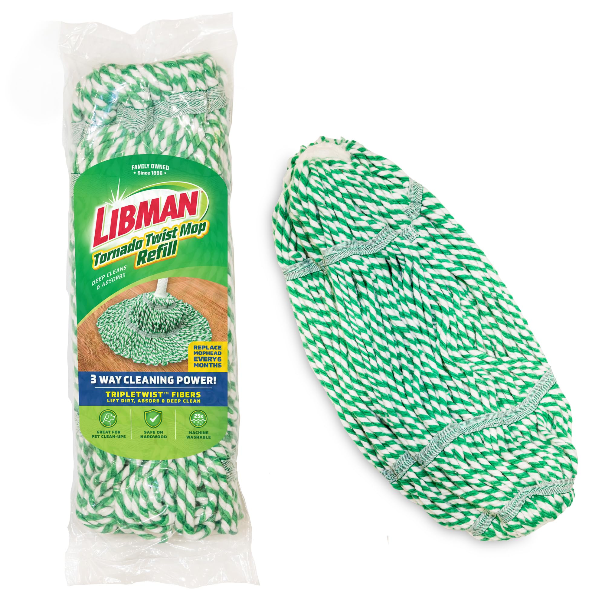libman-tornado-mop-refills-4-self-wringing-cotton-mop-heads-for-libman-tornado-t image 2