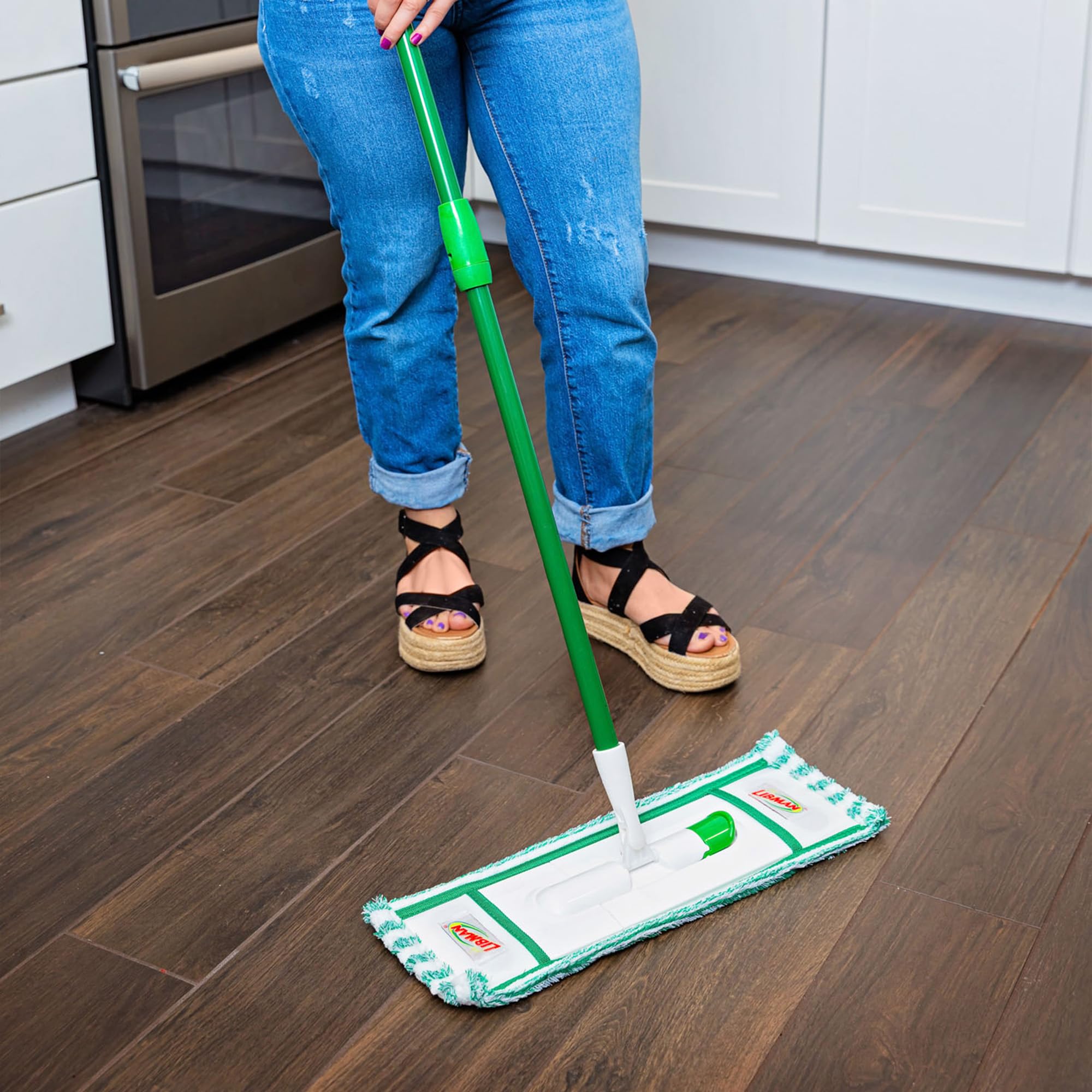 libman-quickglide-microfiber-flat-mop-wet-dry-360-swivel-head-reusable-pad image 6