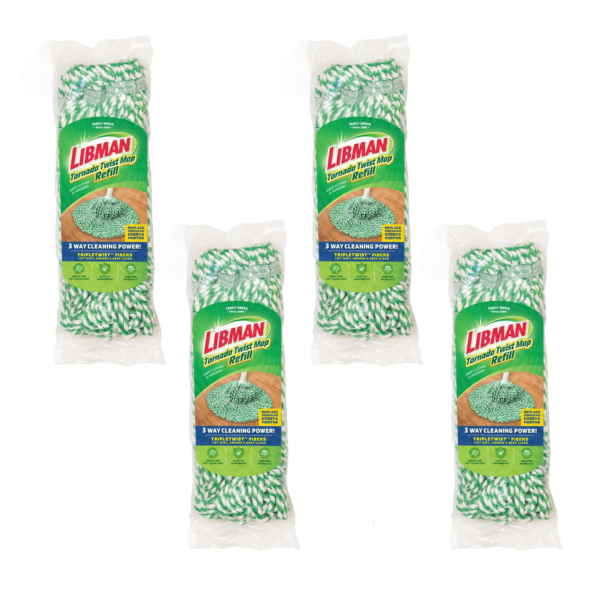 libman-tornado-mop-refills-4-self-wringing-cotton-mop-heads-for-libman-tornado-t image 1