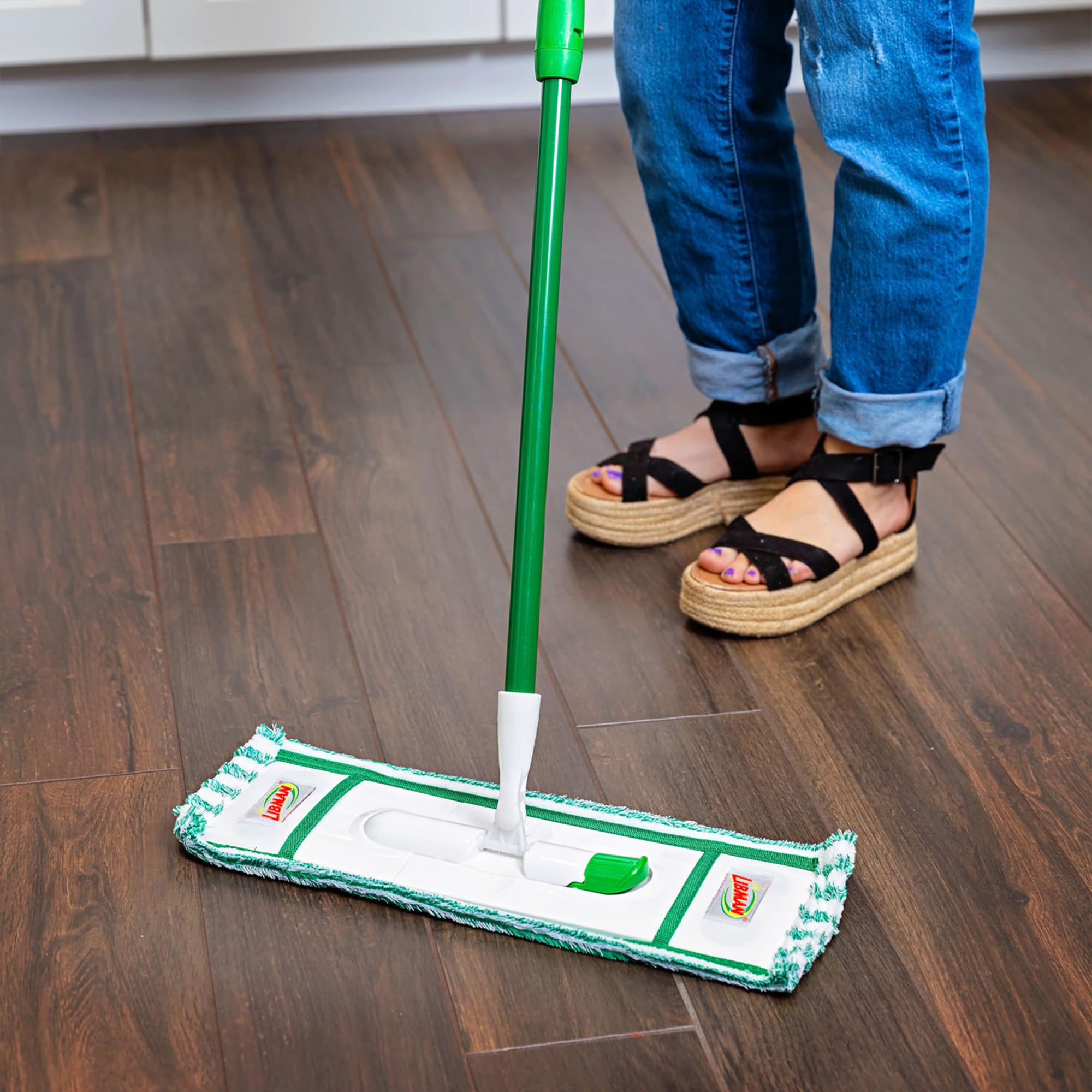 libman-quickglide-microfiber-flat-mop-wet-dry-360-swivel-head-reusable-pad image 7