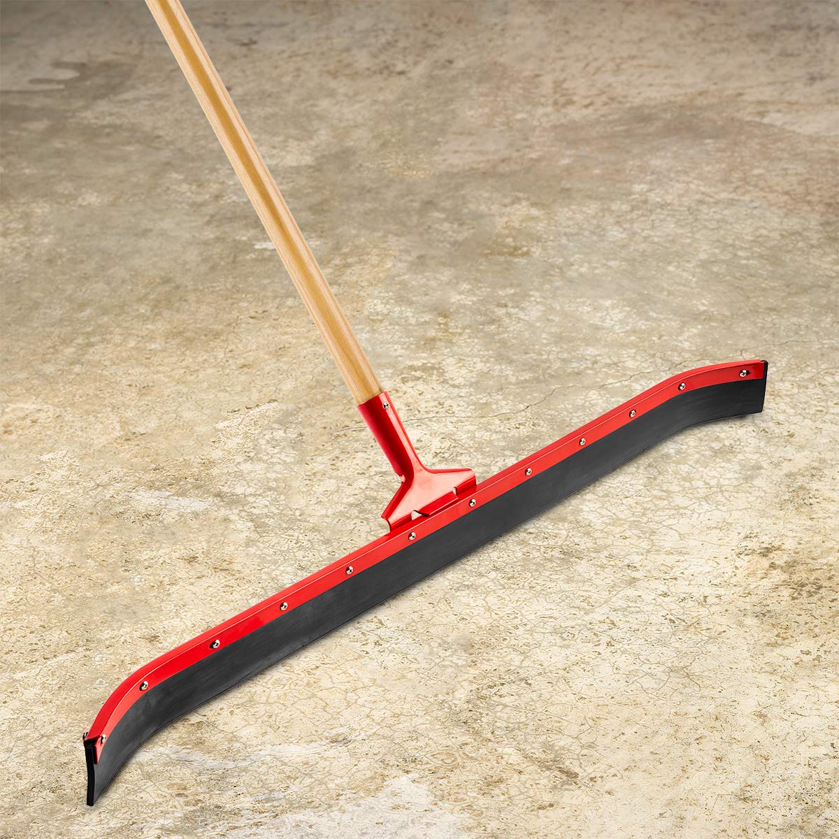 libman-commercial-954-heavy-duty-curved-floor-squeegee-with-wooden-handle-36-wid image 2