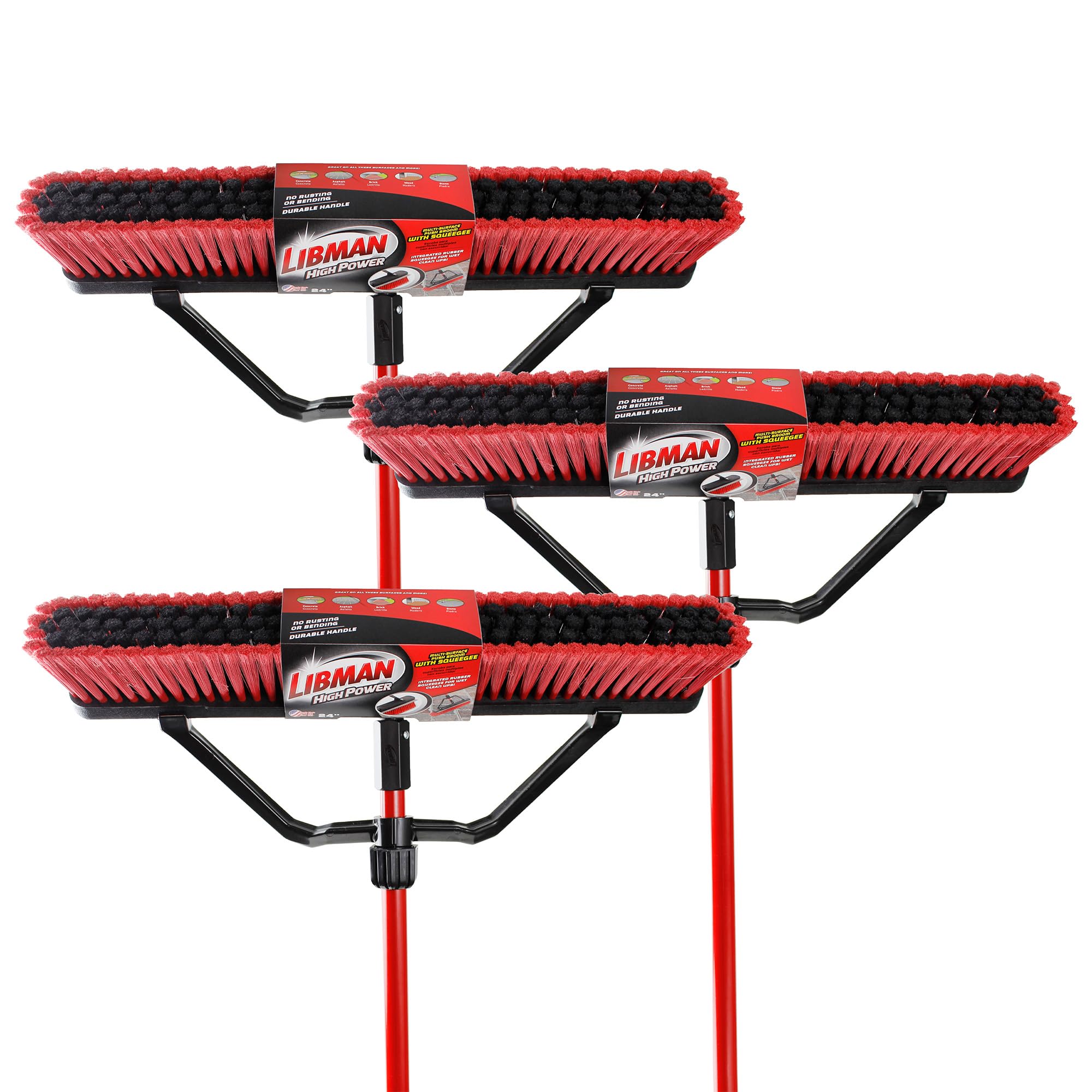 libman-commercial-1230-24-multi-surface-squeegee-push-broom-pack-of-3 image 1
