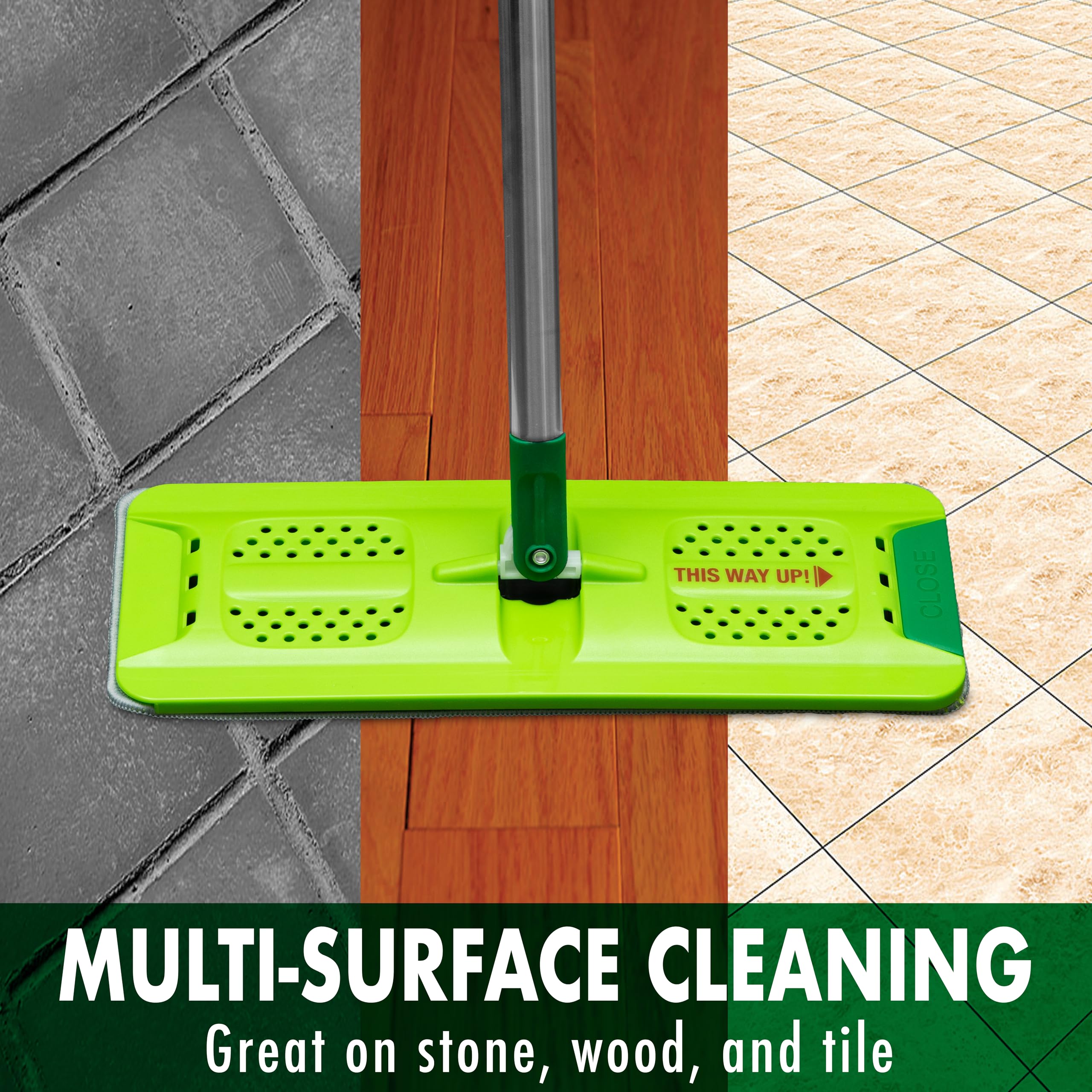 libman-rinse-n-wring-mop-and-bucket-system-4-microfiber-pads-dual-chamber-power- image 4