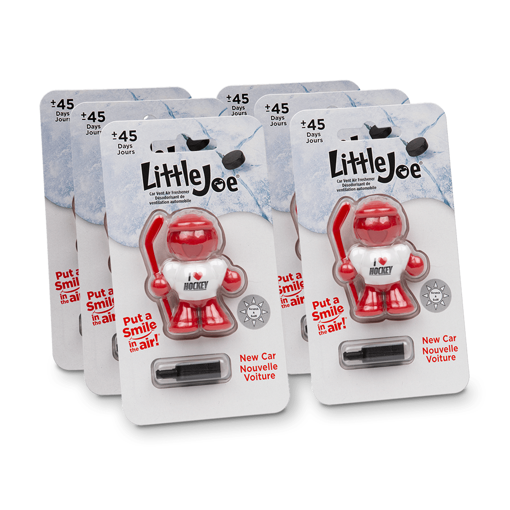 little-joe-air-freshener-i-love-hockey-new-car-scent-compact-vent-clip-for-cars image 6
