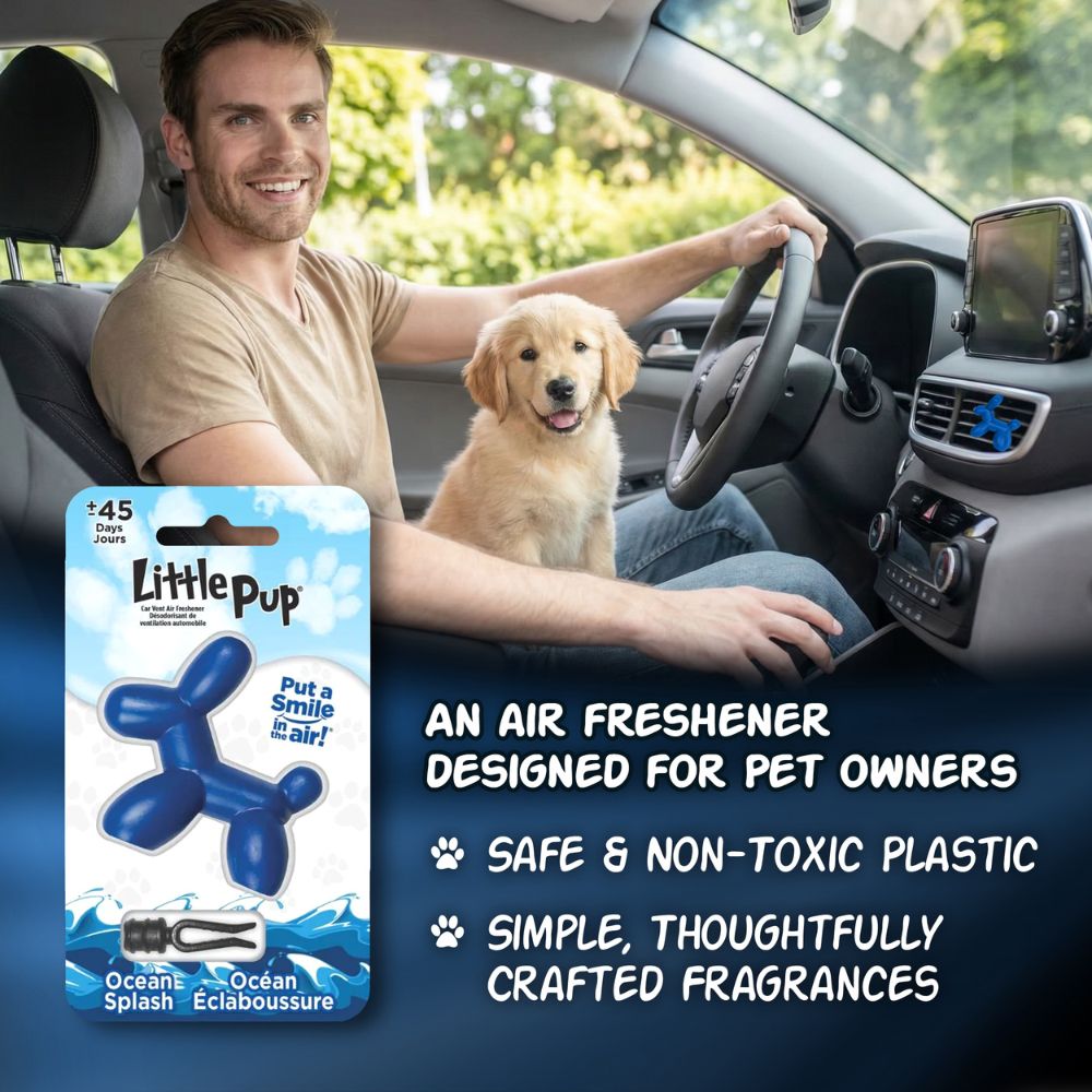 stoner-little-pup-air-freshener-ocean-splash-premium-car-scent-made-in-italy image 6
