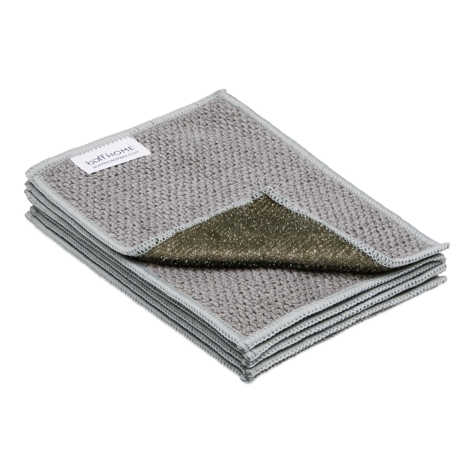 microfiber-wholesale-4-x-6-buff-home-microfiber-scrubber-dish-cloth image 1