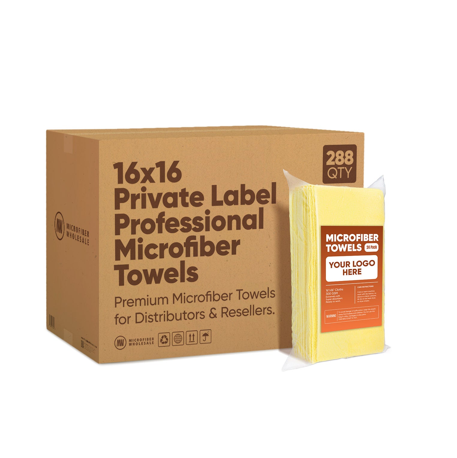 microfiber-wholesale-16-x16-300gsm-microfiber-towels-case-of-288-private-label image 4